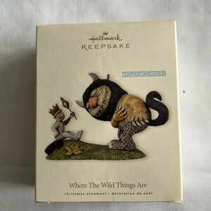 “Where the Wild Things Are” Hallmark Keepsake Ornament 2008. Excellent